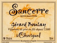 Domaine Gérard Boulay 2022 (Sancerre - blanc)