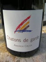 Andréa Calek - Chatons de garde 2018 (Vin de Table - Vin de France - rouge)