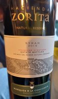Hacienda Zorita - Natural Reserve - Syrah - Unamo Vineyards