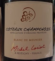 Michel Loriot - Blanc de meunier - (Côteaux Champenois - white)