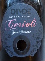 Oinoe - Cerioli Zero Nature Rosé  - (Emilia - rosé effervescent)