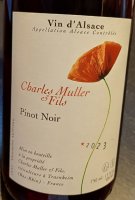 Charles Muller et Fils 2023 (Alsace Pinot Noir - rosé)