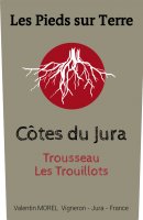 Les Pieds sur Terre - Trousseau - Les Trouillots 2022 (Côtes du Jura - rouge)