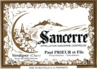 Paul Prieur et Fils 1999 (Sancerre - rouge)