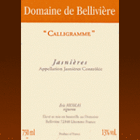 Domaine de Bellivière - Calligramme 2010 (Jasnières - blanc)