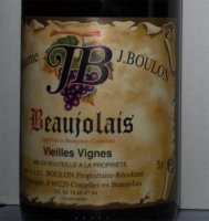 Domaine J. Boulon - Vieilles Vignes 2018 (Beaujolais - rouge)