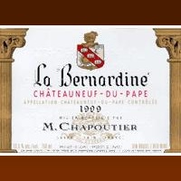 M. Chapoutier - La Bernardine 2016 (Châteauneuf du Pape - rouge)