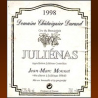 Domaine Chataignier-Durand 2017 (Juliénas - red)
