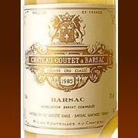Château Coutet 2008 (Barsac - sweet white)