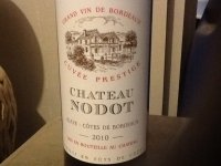 Château Nodot - cuvée prestige 2014 (Blaye Côtes de Bordeaux - rouge)