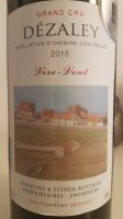 Domaine du Dézaley - Grand Cru Vire-Vent