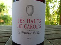 Domaine la Terrasse d'Elise - Les Hauts de Carol's 2020 (Vin de Pays de l'Hérault - rouge)