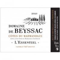 Domaine de Beyssac - L'essentiel 2015 (Côtes du Marmandais - rouge)