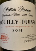 Heritiers Auvigue 2018 (Pouilly-Fuissé - blanc)