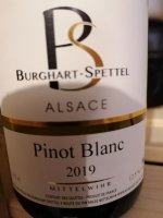 Domaine Burghart Spettel - Pinot Blanc 2019 (Alsace Pinot Blanc - blanc)