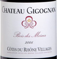 Château Gigognan Bois des Moines 2019 (Côtes du Rhône Villages - red)