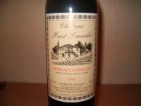 Chateau Haut Lamothe 2015 (Bordeaux Supérieur - rouge)