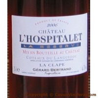 Château l'Hospitalet - La Réserve  2022 (La Clape - blanc)