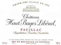 Château Haut Bages Libéral 2015 (Pauillac - red)
