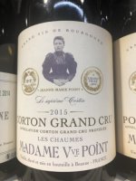 Madame Veuve Point - Corton grand cru les Chaumes