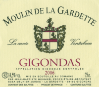 Moulin de la Gardette - Cuvée Ventabren 2011 (Gigondas - red)
