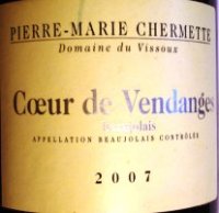 Pierre-Marie Chermette - Coeur de Vendanges 2019 (Beaujolais - rouge)