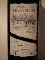 Domaine des Pradelles - Tradition 2014 (Fronton - rouge)