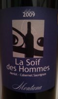 Château Montana - La Soif des Hommes 2018 (Vin de Pays des Côtes Catalanes - rouge)