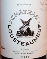 Château Lousteauneuf 2016 (Médoc - rouge)