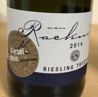 Von Racknitz - kieselstein gewachsen - riesling trocken