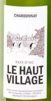 Le Haut Village - Chardonnay 2023 (Vin de Pays d'Oc - blanc)