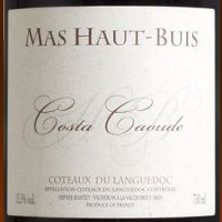Mas Haut-Buis - Costa Caoude 2013 (Côteaux du Languedoc - rouge)