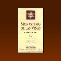 Monasterio de las Viñas - Crianza 2020 (Cariñena - red)