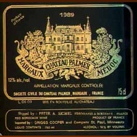 Château Palmer 1989 (Margaux - rouge)