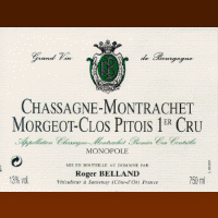 Roger Belland - Morgeot-Clos Pitois 1er Cru 2017 (Chassagne-Montrachet - white)