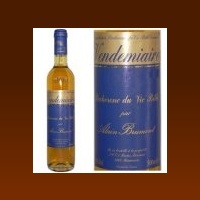 Alain Brumont, Vendémiaire 2015 (Pacherenc du Vic Bilh - blanc liquoreux)