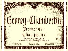Domaine Maume - 1er Cru Champeaux