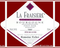 Domaine Fichet - La Fraisière - Pinot Noir