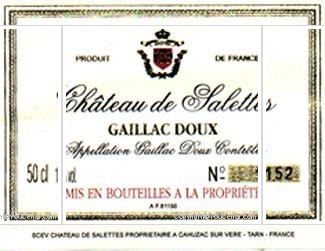 Château de Salettes - Doux