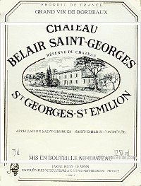 Château Belair Saint-Georges