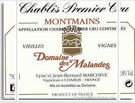 Domaine des Malandes - Premier Cru Montmains