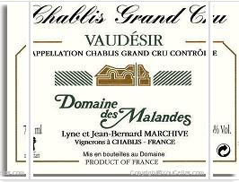Domaine des Malandes - Vaudésir