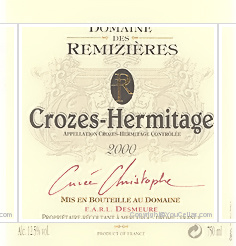 Domaine des Remizières - Cuvée Christophe