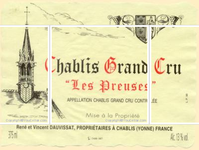 René et Vincent Dauvissat - Les Preuses