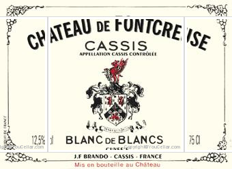 Château de Fontcreuse - Cuvée F