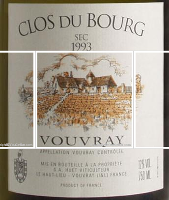 Domaine Huet - Clos du Bourg - Sec