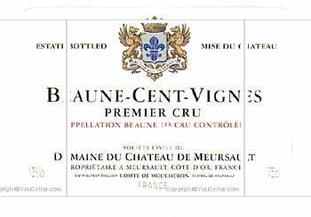 Domaine du Château de Meursault - Cent Vignes - 1er Cru