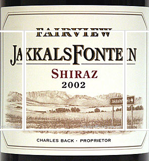 Fairview Jakkalsfontein Shiraz