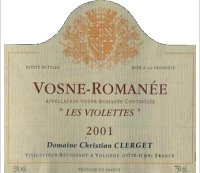 Domaine Christian Clerget - Les Violettes