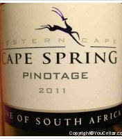 Cape Spring, Pinotage (W.O. Western Cape)